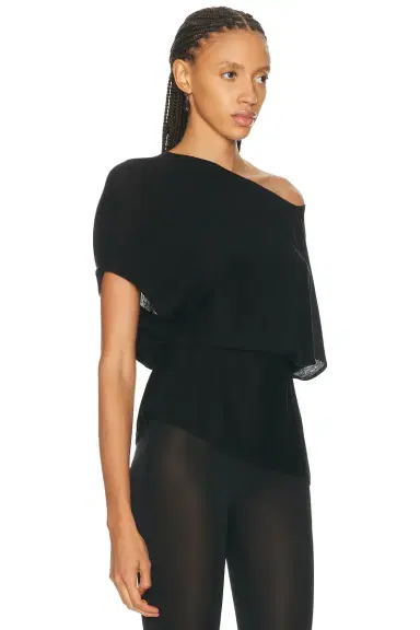 EAVES Jaidyn Knit Asymmetrical Top | Thumbnail 2 EAVES Jaidyn Knit Asymmetrical Top | Thumbnail 2