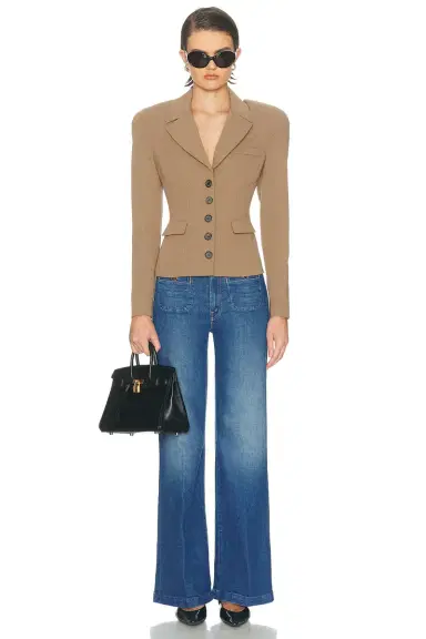 Mother The Stashed Hustler Roller Sneak Jeans | Thumbnail 5 Mother The Stashed Hustler Roller Sneak Jeans | Thumbnail 5