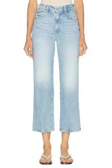 Mother The Rambler Zip Flood Jeans | Thumbnail 1 Mother The Rambler Zip Flood Jeans | Thumbnail 1