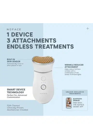 NUFACE Trinity+ LED Red Light Wrinkle Reducer Attachment | Thumbnail 2 NUFACE Trinity+ LED Red Light Wrinkle Reducer Attachment | Thumbnail 2