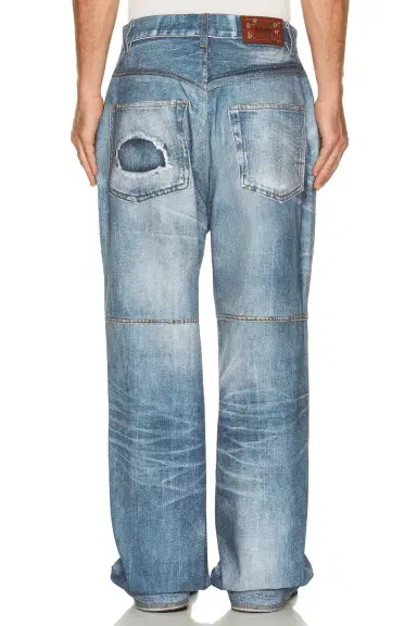 ANDERSSON BELL Custom-Like Printed Denim Pants | Thumbnail 3 ANDERSSON BELL Custom-Like Printed Denim Pants | Thumbnail 3