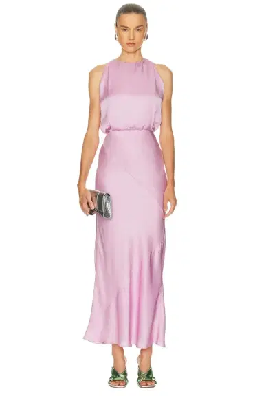 ALEJANDRA ALONSO ROJAS Blouson Midi Dress | Thumbnail 1 ALEJANDRA ALONSO ROJAS Blouson Midi Dress | Thumbnail 1