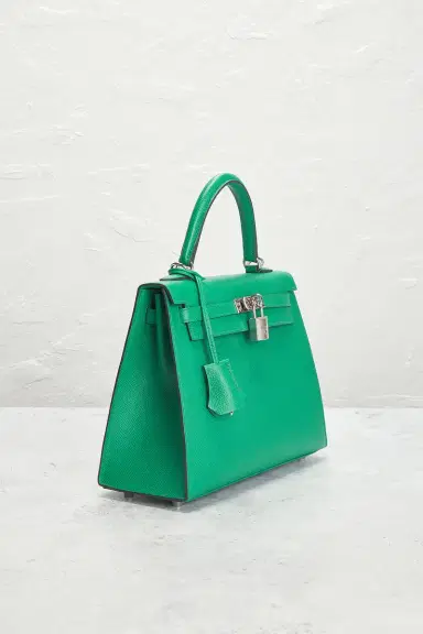 HERMÈS Hermes Epsom Kelly 25 Handbag | Thumbnail 4 HERMÈS Hermes Epsom Kelly 25 Handbag | Thumbnail 4