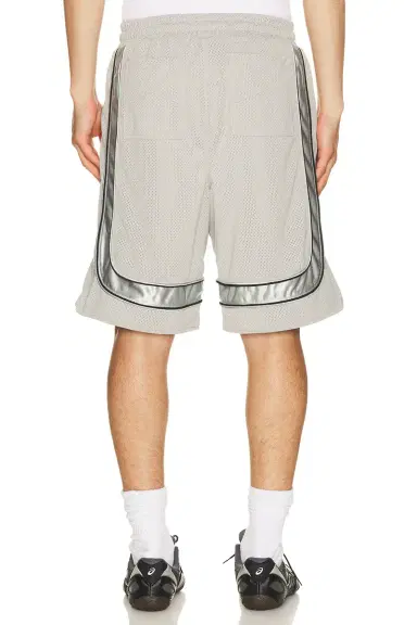 Rhude Baggy Mesh Collegiate Logo Shorts | Thumbnail 3 Rhude Baggy Mesh Collegiate Logo Shorts | Thumbnail 3