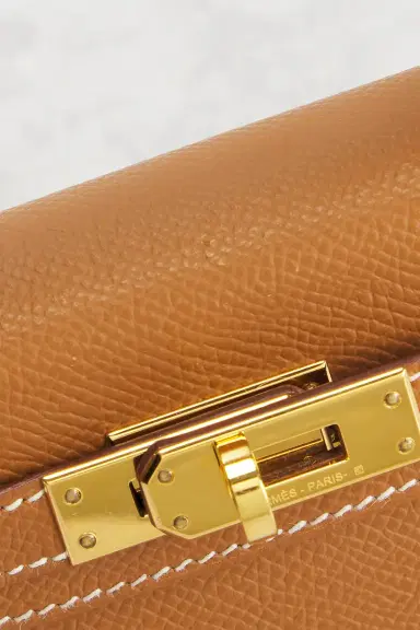 HERMÈS Hermes Epsom Kelly 20 Sellier Handbag | Thumbnail 7 HERMÈS Hermes Epsom Kelly 20 Sellier Handbag | Thumbnail 7