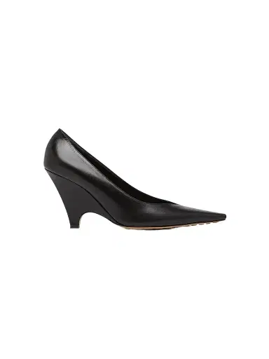 Bottega Veneta Women's Scaletta 90MM Leather Wedge Pumps | Thumbnail 1 Bottega Veneta Women's Scaletta 90MM Leather Wedge Pumps | Thumbnail 1