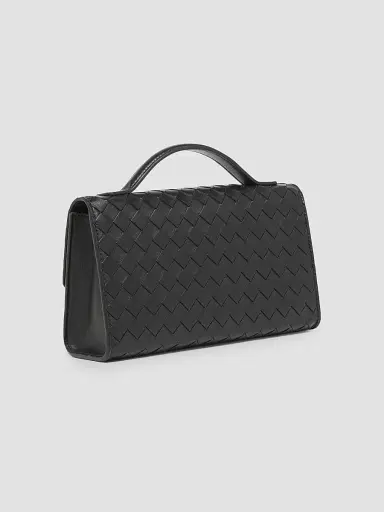 Bottega Veneta Women's Andiamo Leather Clutch | Thumbnail 2 Bottega Veneta Women's Andiamo Leather Clutch | Thumbnail 2