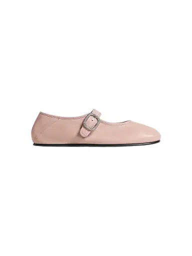 Bottega Veneta Women's Veneziana Nappa Leather Ballerina Flats | Thumbnail 1 Bottega Veneta Women's Veneziana Nappa Leather Ballerina Flats | Thumbnail 1