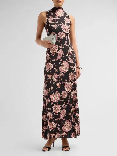Misa Los Angeles Women's Lila Printed Maxi Dress | Thumbnail 2 Misa Los Angeles Women's Lila Printed Maxi Dress | Thumbnail 2