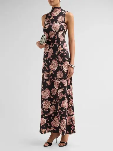 Misa Los Angeles Women's Lila Printed Maxi Dress | Thumbnail 4 Misa Los Angeles Women's Lila Printed Maxi Dress | Thumbnail 4