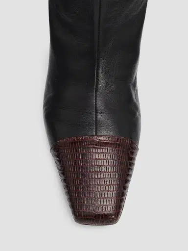 Ulla Johnson Women's Carlyle Lizard-Embossed Leather Knee-High Boots | Thumbnail 6 Ulla Johnson Women's Carlyle Lizard-Embossed Leather Knee-High Boots | Thumbnail 6
