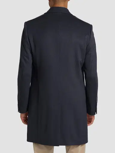 Saks Fifth Avenue Men's COLLECTION Classic Cashmere Topcoat | Thumbnail 5 Saks Fifth Avenue Men's COLLECTION Classic Cashmere Topcoat | Thumbnail 5