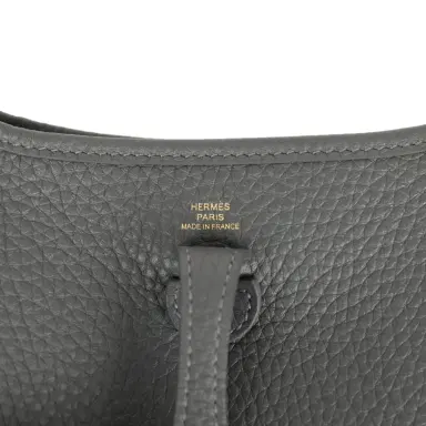 HERMÈS Hermes Evelyne TPM Gris Misty Clemence Permabrass Hardware | Thumbnail 7 HERMÈS Hermes Evelyne TPM Gris Misty Clemence Permabrass Hardware | Thumbnail 7