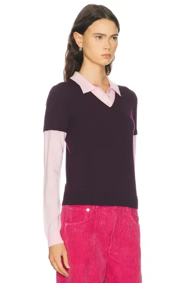 Sandy Liang Lottie Sweater | Thumbnail 3 Sandy Liang Lottie Sweater | Thumbnail 3