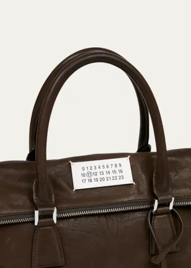 Maison Margiela 5AC Loved To Death Calf Leather Medium Top Handle Bag | Thumbnail 3 Maison Margiela 5AC Loved To Death Calf Leather Medium Top Handle Bag | Thumbnail 3