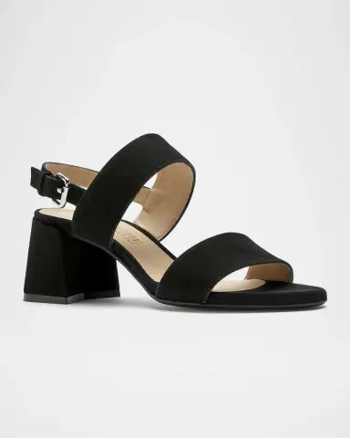 La Canadienne Flemming Suede Dual-Strap Slingback Sandals | Thumbnail 3 La Canadienne Flemming Suede Dual-Strap Slingback Sandals | Thumbnail 3