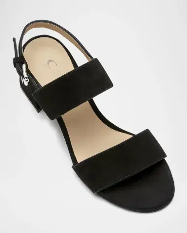 La Canadienne Flemming Suede Dual-Strap Slingback Sandals | Thumbnail 4 La Canadienne Flemming Suede Dual-Strap Slingback Sandals | Thumbnail 4