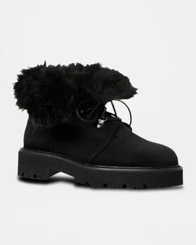 Aquatalia Eva Faux Shearling-Lined Suede Hiker Booties | Thumbnail 2 Aquatalia Eva Faux Shearling-Lined Suede Hiker Booties | Thumbnail 2