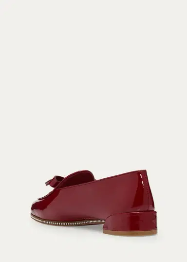 Christian Louboutin Mocastrass Embellished Patent Leather Loafers | Thumbnail 2 Christian Louboutin Mocastrass Embellished Patent Leather Loafers | Thumbnail 2