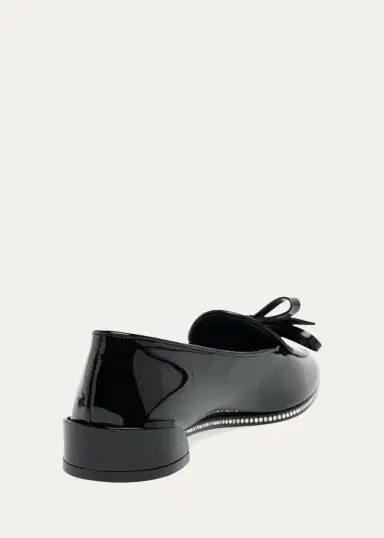 Christian Louboutin Mocastrass Embellished Patent Leather Loafers | Thumbnail 4 Christian Louboutin Mocastrass Embellished Patent Leather Loafers | Thumbnail 4