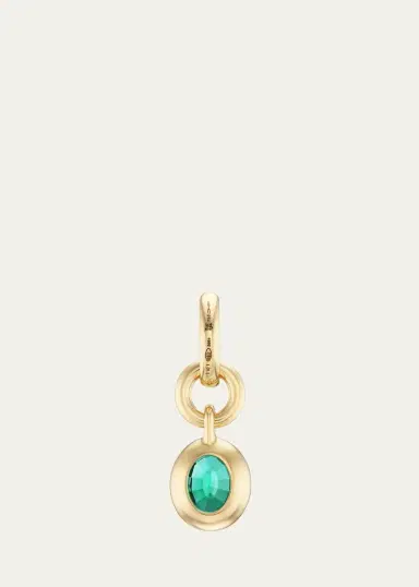 Uniform Object 18K Yellow Gold & Emerald Pendant | Thumbnail 3 Uniform Object 18K Yellow Gold & Emerald Pendant | Thumbnail 3