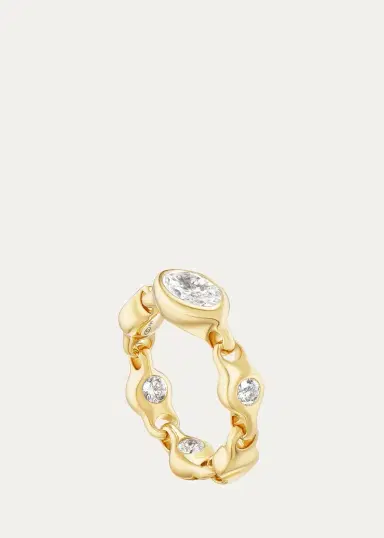 Uniform Object 18K Yellow Gold Diamond Supernova Ring | Thumbnail 2 Uniform Object 18K Yellow Gold Diamond Supernova Ring | Thumbnail 2