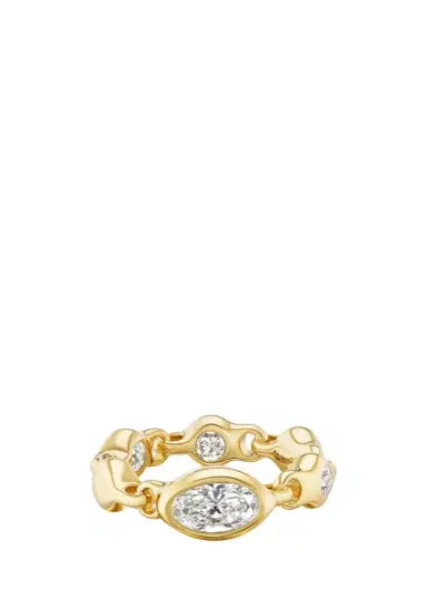 Uniform Object 18K Yellow Gold Diamond Supernova Ring | Thumbnail 1 Uniform Object 18K Yellow Gold Diamond Supernova Ring | Thumbnail 1