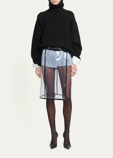 Tom Ford Wool-Cashmere-Mohair Chunky Knit Turtleneck Sweater | Thumbnail 2 Tom Ford Wool-Cashmere-Mohair Chunky Knit Turtleneck Sweater | Thumbnail 2