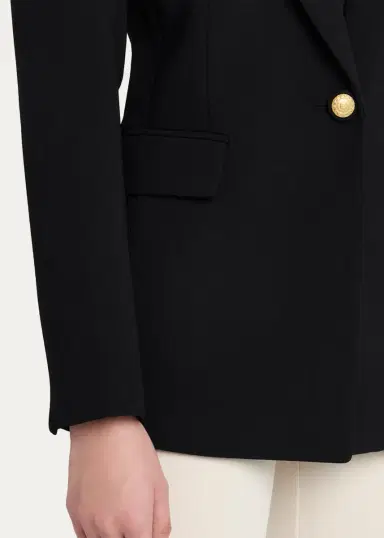 Kobi Halperin Rue Single-Button Crepe Jacket | Thumbnail 5 Kobi Halperin Rue Single-Button Crepe Jacket | Thumbnail 5