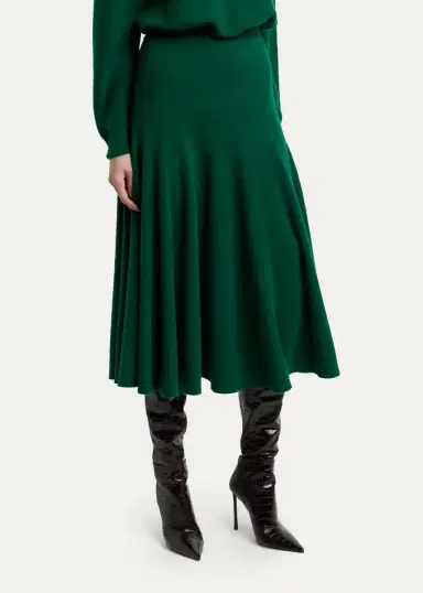 Tom Ford Cashmere Knit Midi Flare Skirt | Thumbnail 4 Tom Ford Cashmere Knit Midi Flare Skirt | Thumbnail 4