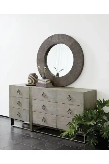 Bernhardt Linea Round Mirror | Thumbnail 3 Bernhardt Linea Round Mirror | Thumbnail 3
