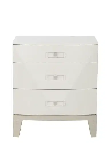 Bernhardt Axiom Small 3-Drawer Nightstand | Thumbnail 2 Bernhardt Axiom Small 3-Drawer Nightstand | Thumbnail 2