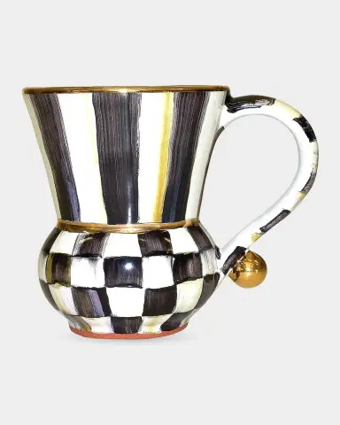 MacKenzie-Childs Courtly Check Ceramic Mug, 14 oz. | Thumbnail 3 MacKenzie-Childs Courtly Check Ceramic Mug, 14 oz. | Thumbnail 3