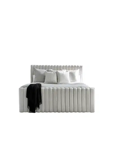 Bernhardt Silhouette Channel-Tufted King Bed | Thumbnail 1 Bernhardt Silhouette Channel-Tufted King Bed | Thumbnail 1