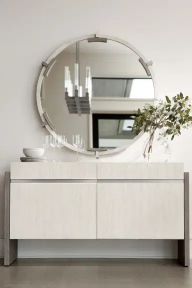 Bernhardt Foundations Round Mirror | Thumbnail 4 Bernhardt Foundations Round Mirror | Thumbnail 4