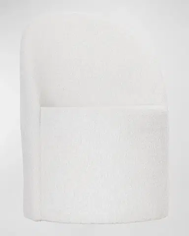 Bernhardt Solaria Castered Faux Shearling Chair | Thumbnail 2 Bernhardt Solaria Castered Faux Shearling Chair | Thumbnail 2