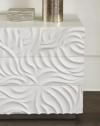 Bernhardt Interiors Alia 3-Drawer Nightstand | Thumbnail 3 Bernhardt Interiors Alia 3-Drawer Nightstand | Thumbnail 3