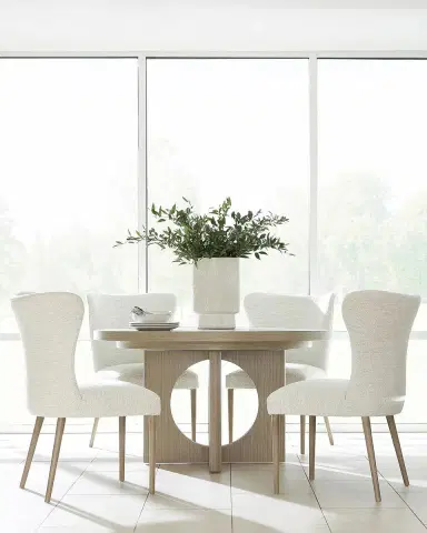 Bernhardt Modulum Round Dining Table with Leaf | Thumbnail 4 Bernhardt Modulum Round Dining Table with Leaf | Thumbnail 4