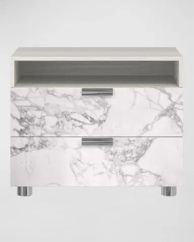 Bernhardt Stratum 2-Drawer Nightstand | Thumbnail 2 Bernhardt Stratum 2-Drawer Nightstand | Thumbnail 2