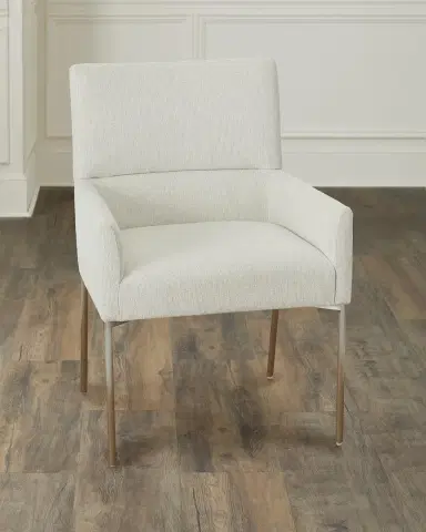 Bernhardt Sereno Upholstered Dining Arm Chair | Thumbnail 1 Bernhardt Sereno Upholstered Dining Arm Chair | Thumbnail 1