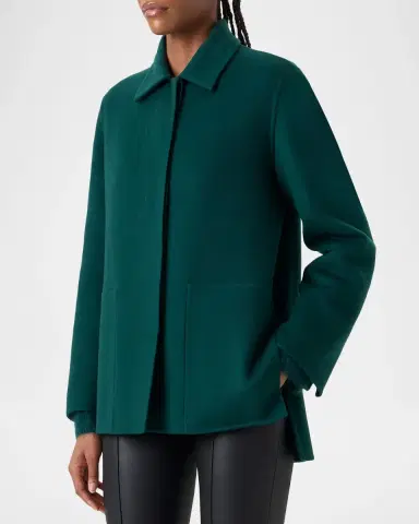 Akris Laars Cashmere Long Jacket | Thumbnail 4 Akris Laars Cashmere Long Jacket | Thumbnail 4