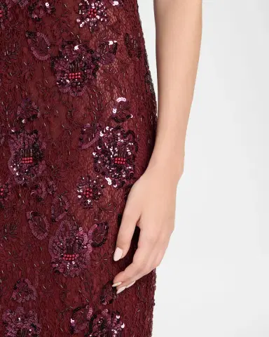 LoveShackFancy Ciona Embellished Floral Lace Maxi Dress | Thumbnail 5 LoveShackFancy Ciona Embellished Floral Lace Maxi Dress | Thumbnail 5