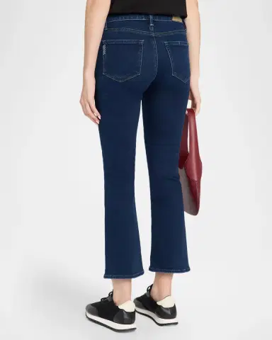 PAIGE Mason High-Rise Crop Bootcut Jeans | Thumbnail 3 PAIGE Mason High-Rise Crop Bootcut Jeans | Thumbnail 3