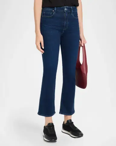 PAIGE Mason High-Rise Crop Bootcut Jeans | Thumbnail 4 PAIGE Mason High-Rise Crop Bootcut Jeans | Thumbnail 4
