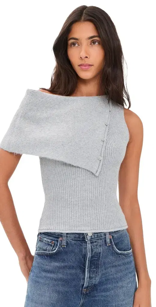 Draped Collar Sweater Draped Collar Sweater