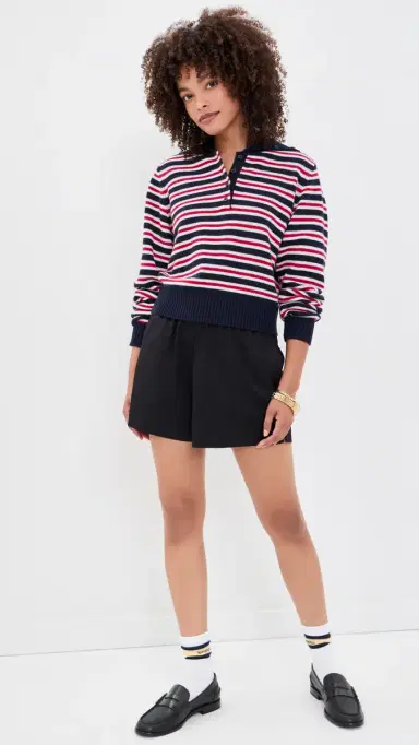 Rowing Blazers Wide Collar Polo Sweater | Thumbnail 5 Rowing Blazers Wide Collar Polo Sweater | Thumbnail 5
