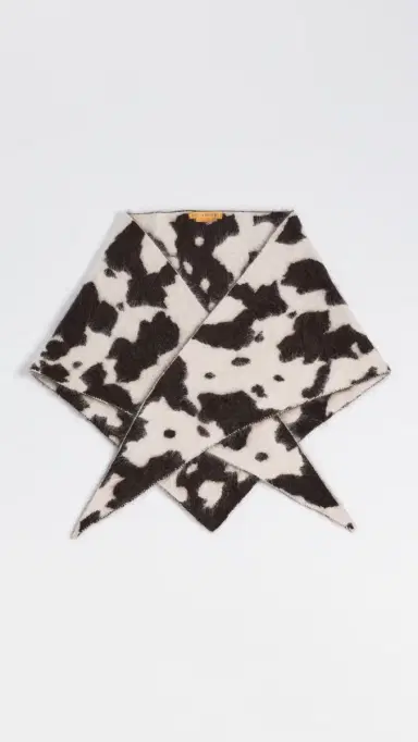 Guest In Residence Grizzly Cowhide Wild Rag | Thumbnail 2 Guest In Residence Grizzly Cowhide Wild Rag | Thumbnail 2