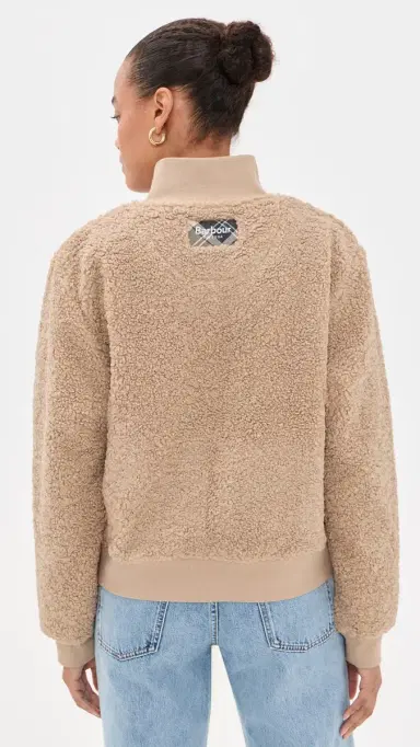 Barbour Fawne Fleece Quarter Zip | Thumbnail 3 Barbour Fawne Fleece Quarter Zip | Thumbnail 3