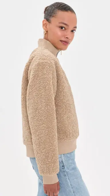 Barbour Fawne Fleece Quarter Zip | Thumbnail 4 Barbour Fawne Fleece Quarter Zip | Thumbnail 4