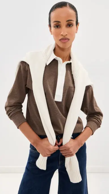 LE BOP Hayley Polo Shirt | Thumbnail 2 LE BOP Hayley Polo Shirt | Thumbnail 2